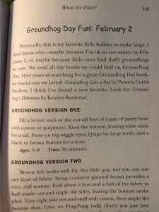 Page about GROUNDHOG'S DILEMMA in WHAT THE FUN